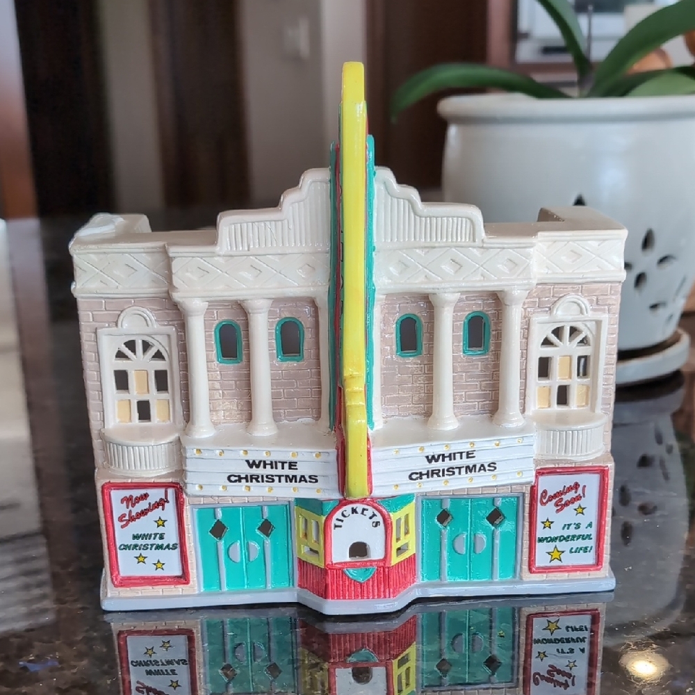 department 56 Snow village Paramount theater